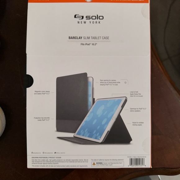 Solo iPad 9th Generation Case NWT - Picture 2 of 2